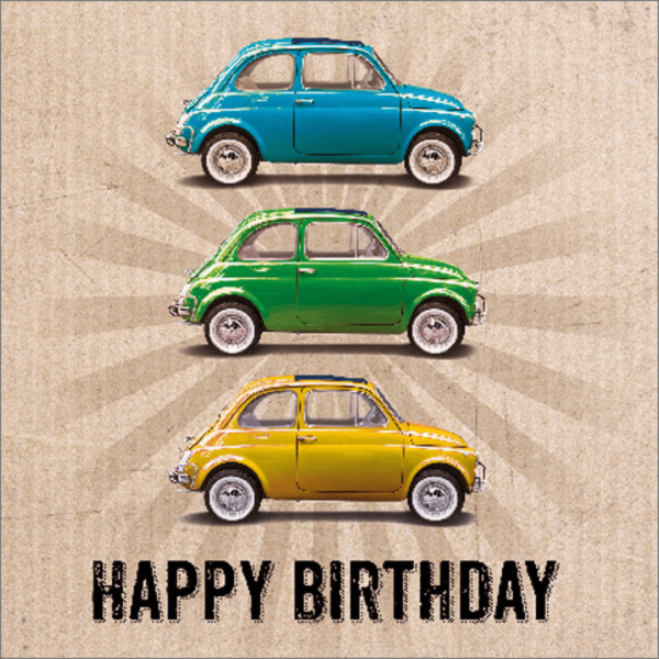 Colourful cars