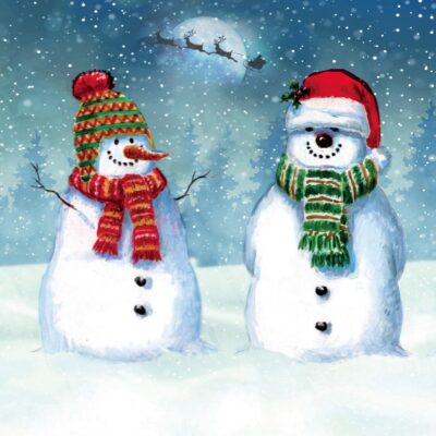 Twin Snowmen