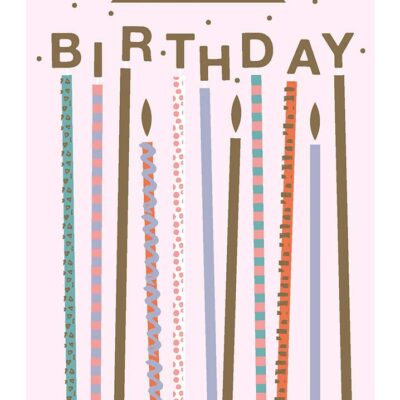 Happy Birthday Candles