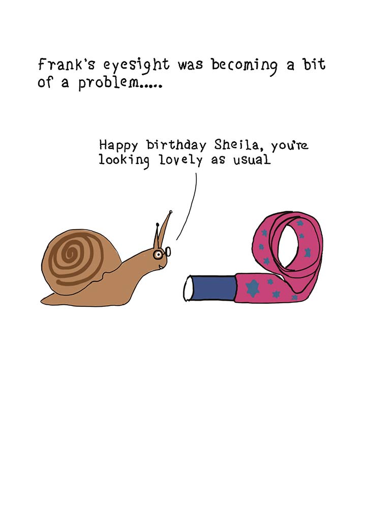 Snail and Party Blower